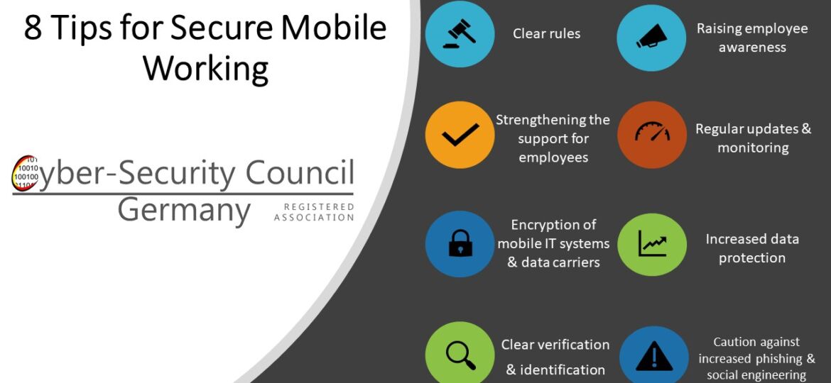8 Tips for Secure Mobile Working